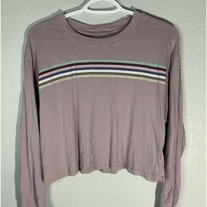 Long sleeve crop top from American eagle
